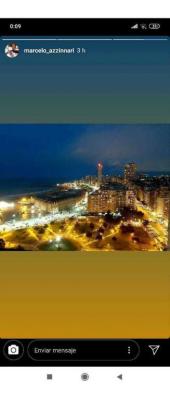 Departamento en alquiler en Mar del Plata. 1 ambientes, 1 baño y capacidad de 1 a 4 personas. A 50 m de la playa