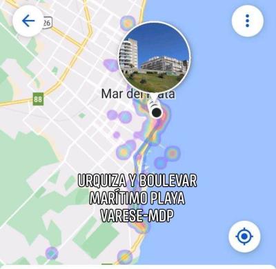 Departamento en alquiler en Mar del Plata. 2 ambientes, 1 baño y capacidad de 1 a 4 personas. 