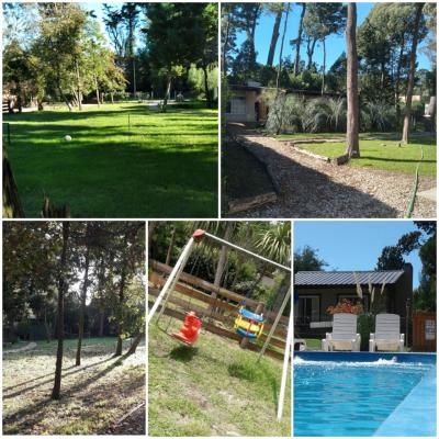 Cabaña en alquiler en Mar del Plata. 4 ambientes, 2 baños y capacidad de 2 a 8 personas. 