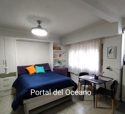 Departamento en alquiler en Mar del Plata. 1 ambientes, 1 baño y capacidad de 1 a 2 personas. 