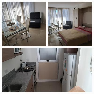 Departamento en alquiler en Mar del Plata. 1 ambientes, 1 baño y capacidad de 2 a 3 personas. 