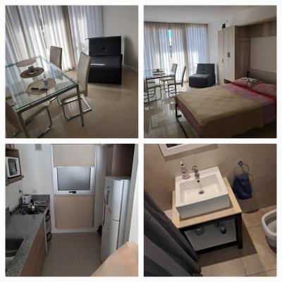 Departamento en alquiler en Mar del Plata. 1 ambientes, 1 baño y capacidad de 2 a 3 personas. 