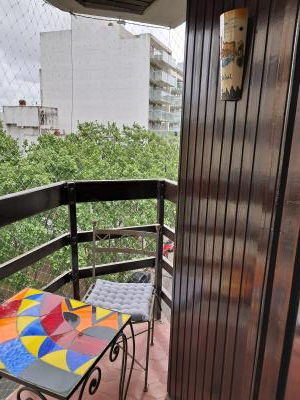 Departamento en alquiler en Mar del Plata. 2 ambientes, 1 baño y capacidad de 2 a 4 personas. 