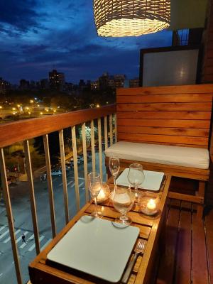 Departamento en alquiler en Mar del Plata. 2 ambientes, 1 baño y capacidad de 1 a 2 personas. 