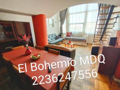 Departamento en alquiler en Mar del Plata. 2 ambientes, 1 baño y capacidad de 1 a 4 personas. 
